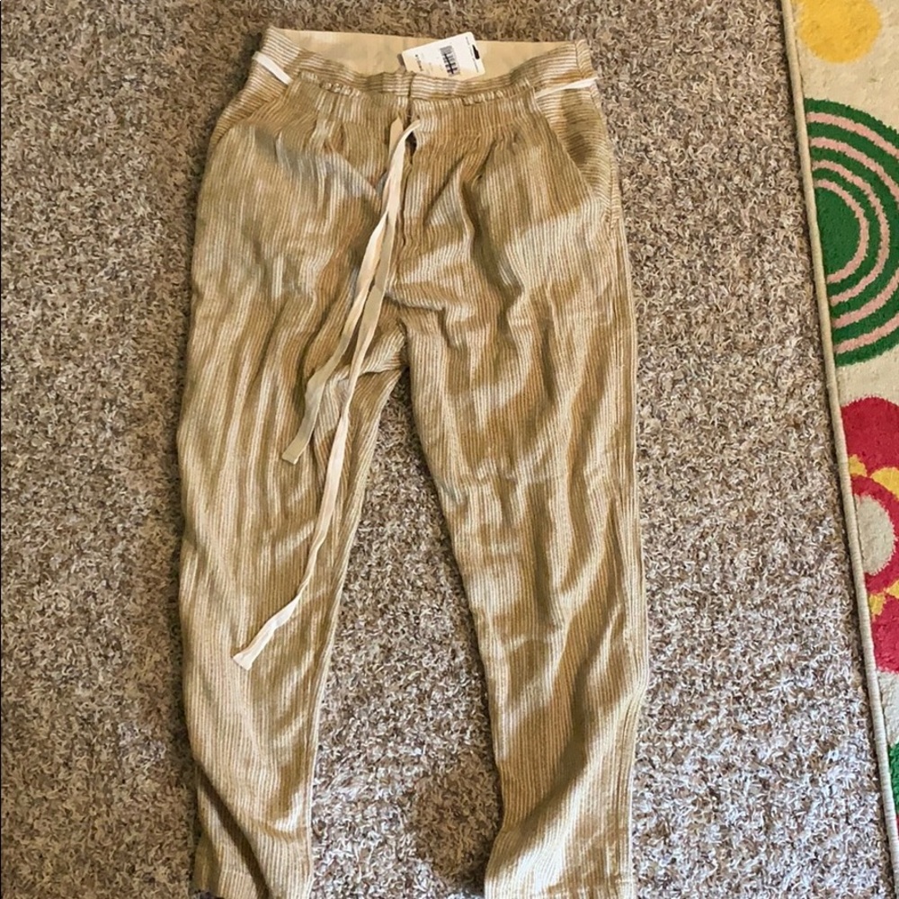 NWT Free People Striped Pants!